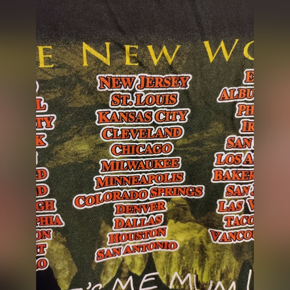 Iron Maiden Tour Shirt - Picture 9 of 14